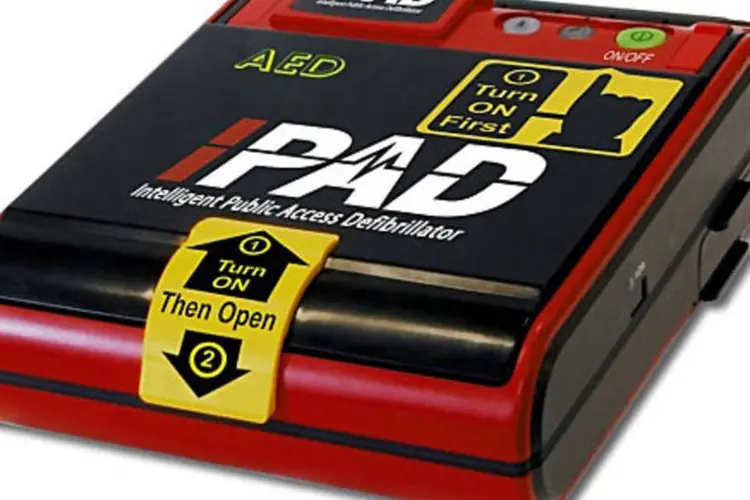 A Apple quer anular a propriedade da marca i-PAD, atribuída a um desfibrilador portátil   (Reprodução)