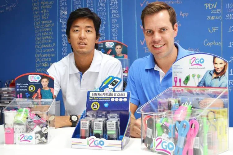 Os sócios e criadores da I2GO, Daniel Doho e Marcelo Costa (Divulgação)