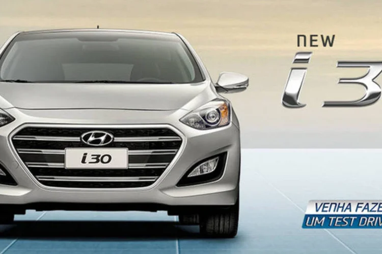 
	i30 ano-modelo 2016, da Hyundai
 (Reprodução/site da Hyundai)