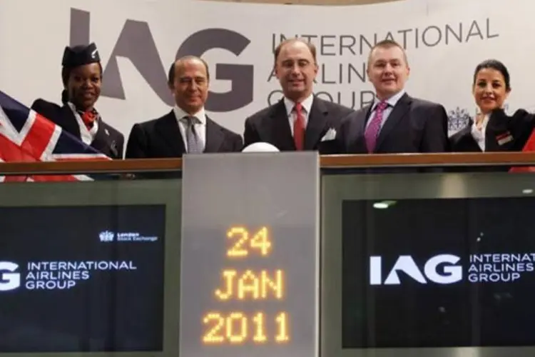 Estreia das ações da IAG na bolsa de Londres: empresa será a 6ª maior do mundo (Dan Kitwood/Getty Images)