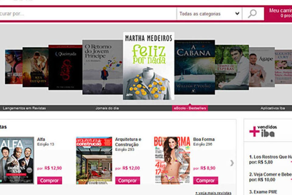 Abril cria distribuidora de livros e revistas digitais