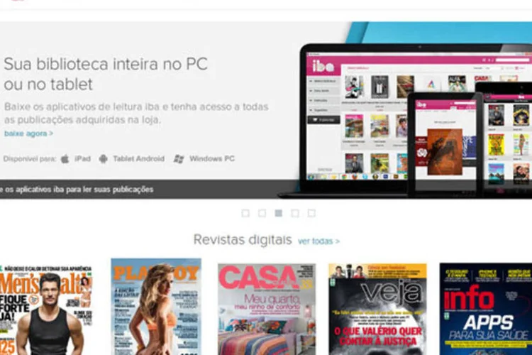 
	iba: usu&aacute;rios podem comprar conte&uacute;do em apenas um clique e, no futuro, poder&atilde;o compartilhar nas redes sociais toda a atividade realizada na loja de conte&uacute;do digital
 (Reprodução/Exame.com)