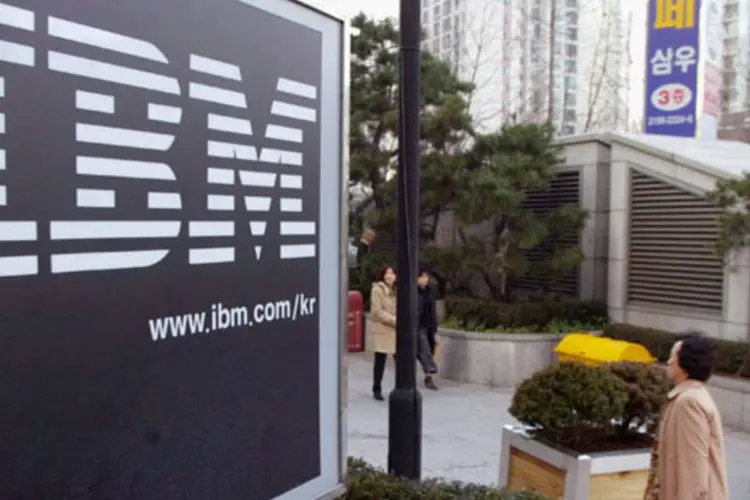 
	Pr&eacute;dio da IBM: funcion&aacute;rio era programador inform&aacute;tico quando se apropriou desse c&oacute;digo
 (Chung Sung-Jun/Getty Images)