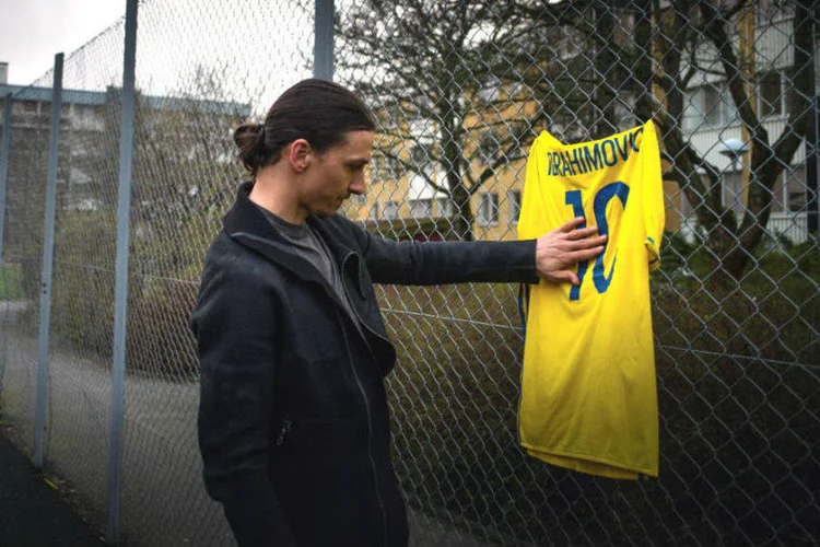 Zlatan Ibrahimovic: despedida da seleção sueca e homenagem da Volvo (Reprodução)