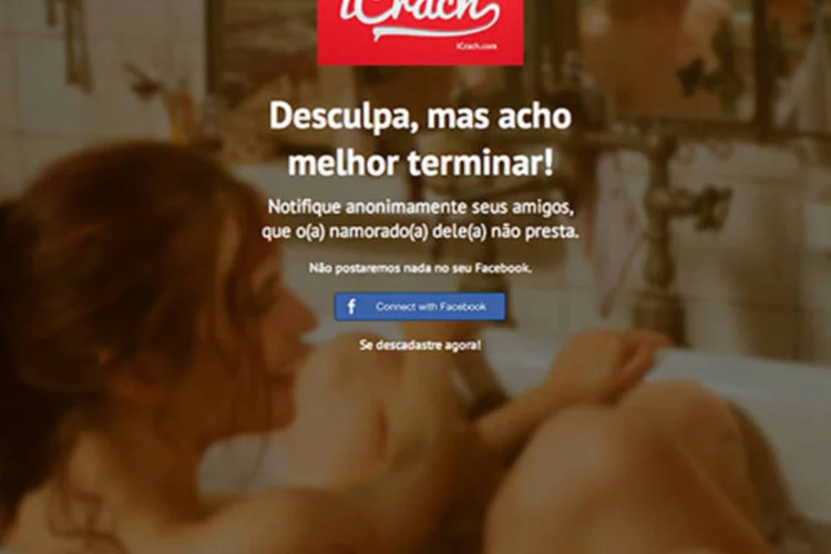 iCrach: todos os amigos, inclusive o namorado da pessoa, pode ver os votos negativos contra ela, mas o anonimato de quem critica é garantido (Reprodução)