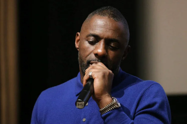 
	O ator Idris Elba: ficaram de fora nomes como Will Smith (Um Homem Entre Gigantes), Michael B. Jordan (Creed: Nascido para Lutar), Idris Elba (Beasts of No Nation, da Netflix) e Samuel L. Jackson (Os Oito Odiados)
 (Neilson Barnard/Getty Images)