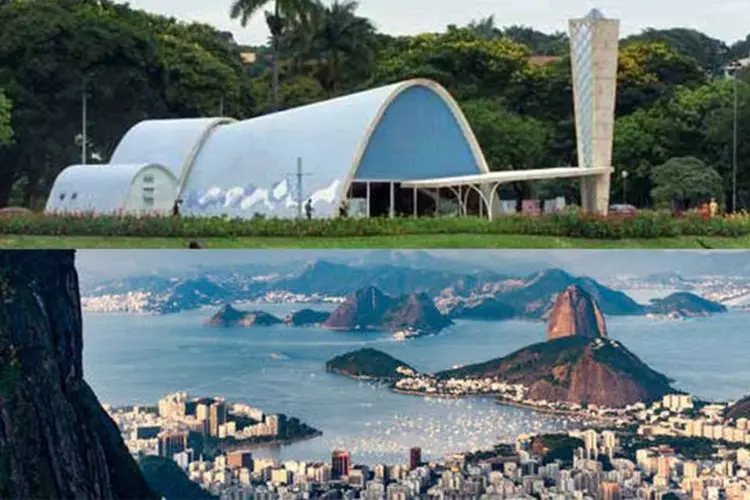 
	Igreja da Pampulha, em Minas Gerais, e Ba&iacute;a de Guanabara, no Rio de Janeiro: estados em situa&ccedil;&atilde;o fiscal dif&iacute;cil
 (Wikimedia Commons / Thinkstock)