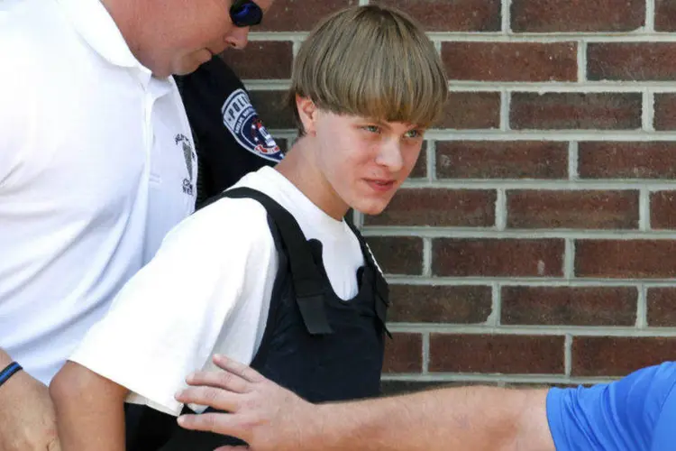 Dylann Roof: "Não há nada errado comigo psicologicamente", garantiu Roof hoje, no primeiro dia da fase final do julgamento (Jason Miczek/Reuters)