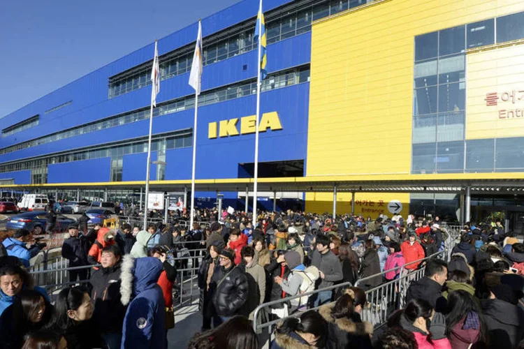 Ikea: a investigação é centrada na Inter Ikea Systems (Ahn Eun-na/News1/Reuters)
