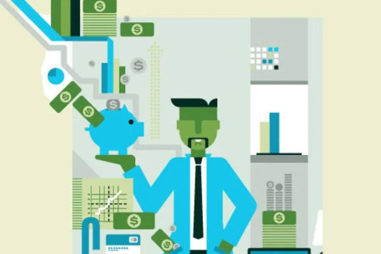 Ilustração - Finanças pessoais (Fernando Volken Togni/EXAME.com)