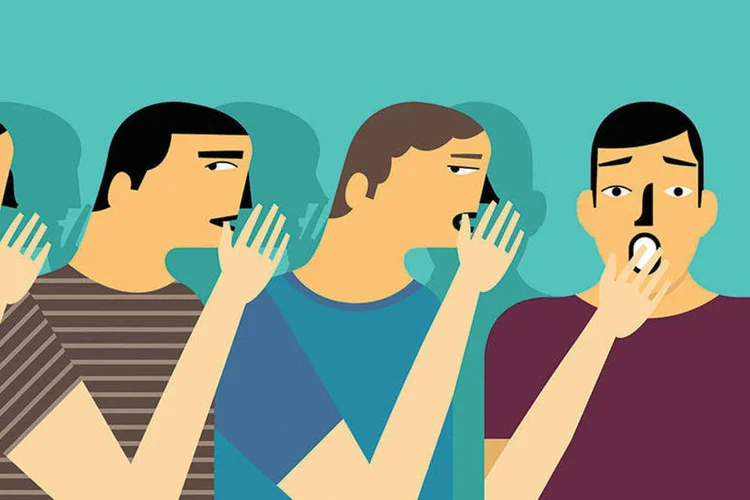 Ilustração pessoas fofocando (Getty Images)