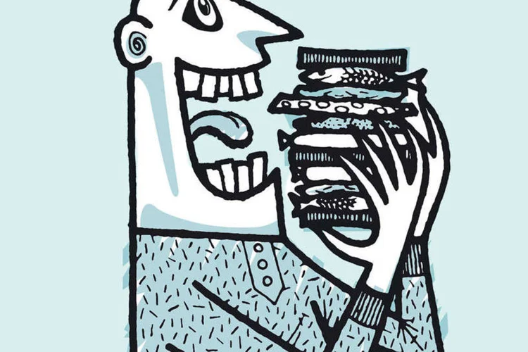 Ilustração - Vendedor fominha (GETTY IMAGES/CSA IMAGES)