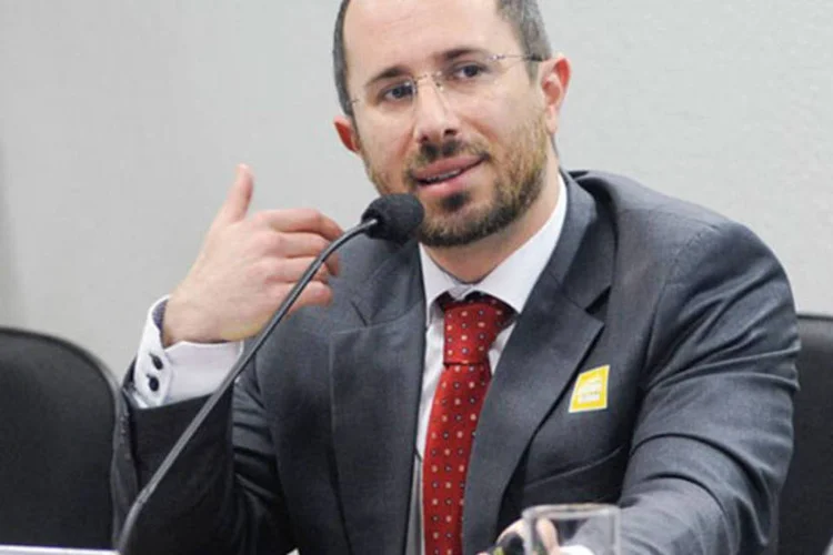 
	Presidente do Cade, Vin&iacute;cius Marques de Carvalho: ele foi sabatinado no Senado em maio do ano passado
 (Geraldo Magela/Agência Senado)