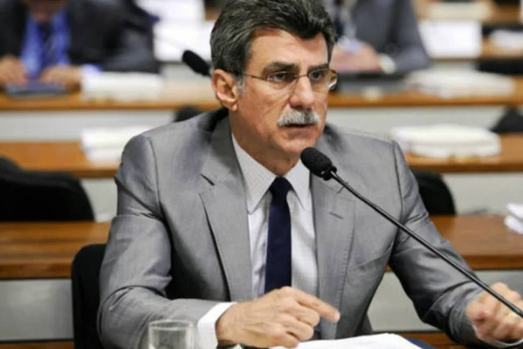 
	Senador Romero Juc&aacute; (PMDB-RR)
 (Pedro França/Agência Senado)