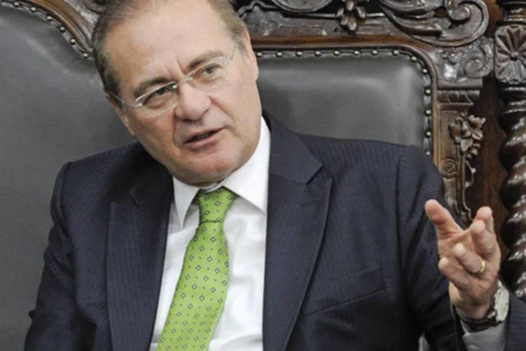 
	Renan Calheiros: ele admitiu que falta interlocu&ccedil;&atilde;o entre o governo e o Congresso
 (Jane de Araújo/Agência Senado)