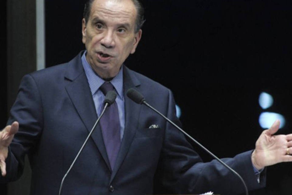 
	Senador Aloysio Nunes Ferreira (PSDB-SP): senador disse ainda que n&atilde;o conhece o empreiteiro e que n&atilde;o tem nada a esconder
 (Lia de Paula/Agência Senado)