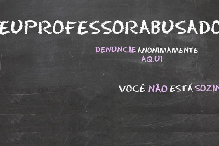 Meu Professor Abusador: página reúne relatos de assédio no Facebook (Reprodução/Facebook)