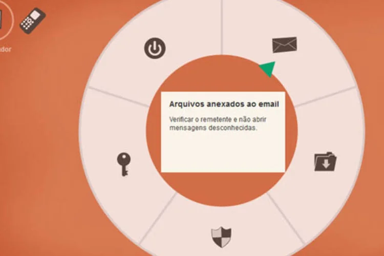 infografico, computador, seguranca, smartphone
