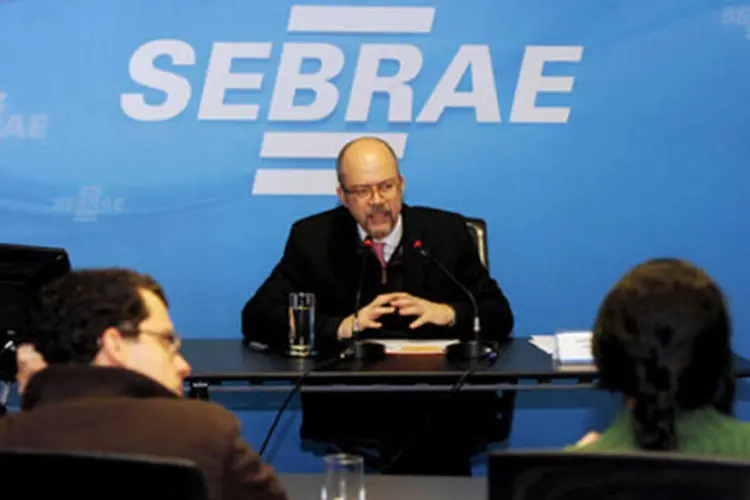 O presidente do Sebrae, Luiz Barretto, durante divulgação de estudo em São Paulo (Divulgação/Sebrae)