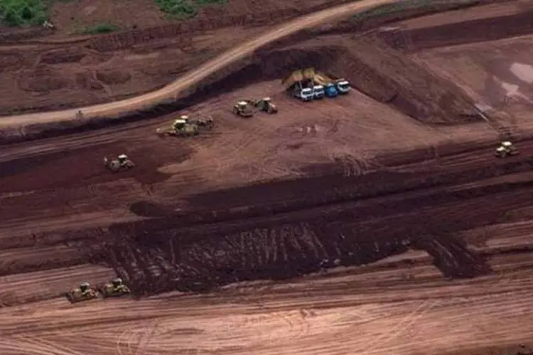 
	Imagens das obras de Belo Monte: o projeto &eacute; estimado em aproximadamente R$ 4,5 bilh&otilde;es
 (© Marizilda Cruppe / Greenpeace)