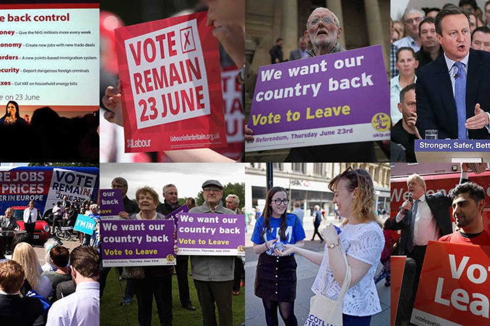 Reino Unido faz último debate sobre referendo do "brexit"