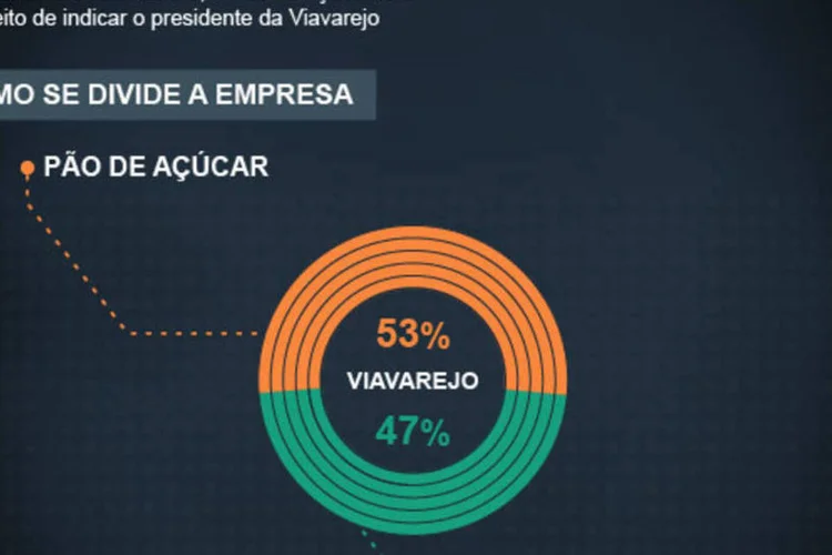 Infográfico - Os donos do poder na Viavarejo