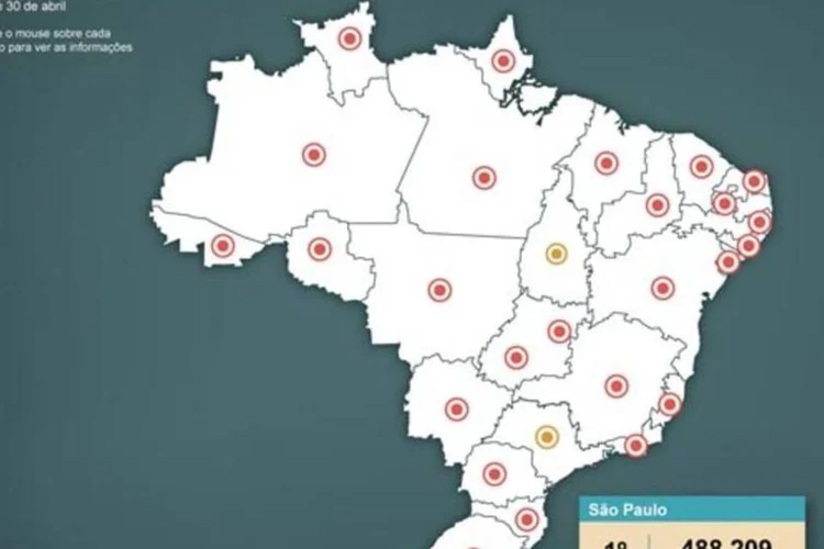 Infográfico - O mapa do empreendedorismo no Brasil