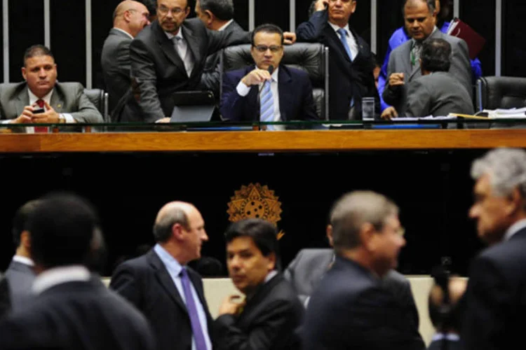 
	Plen&aacute;rio da C&acirc;mera dos Deputados: texto poder&aacute; ser votado pelo plen&aacute;rio da Casa amanh&atilde; (16)
 (Laycer Tomaz/Câmara dos Deputados)