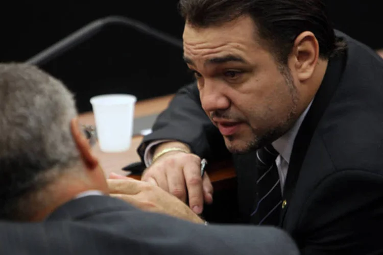 
	Presidente da Comiss&atilde;o de Direitos Humanos e Minorias (CDHM), deputado Marco Feliciano (PSC-SP), durante audi&ecirc;ncia p&uacute;blica
 (Antônio Araujo/Câmara dos Deputados)