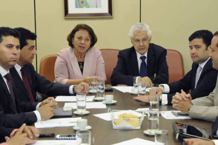 Reunião de Lideres da Base Aliada do Congresso com a ministra Ideli Salvatti, em Brasília (Laycer Tomaz/Câmara dos Deputados)