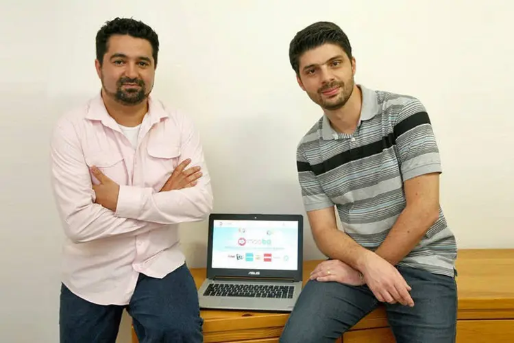 José Eduardo Rangel e Denis Larossi: eles são diretor-executivo e diretor de operações do Moo.ba, respectivamente (Divulgação)