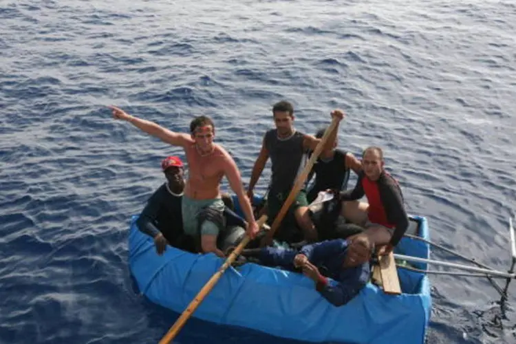 
	EUA: desde 1&ordm; de outubro de 2015, pelo menos 6.850 cubanos tentaram emigrar para os Estados Unidos por mar, enquanto no ano anterior foram contabilizados 4.473
 (Getty Images)