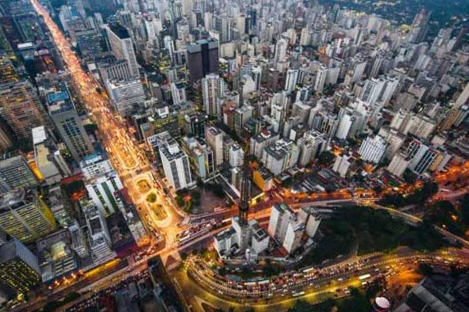 
	Vista da Avenida Paulista: na lideran&ccedil;a est&aacute; S&atilde;o Paulo, que deteve 32,6% do PIB brasileiro naquele ano, uma perda de 0,5 ponto porcentual de participa&ccedil;&atilde;o
 (Germano Lüders/EXAME.com)