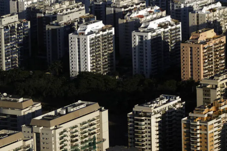 Imóveis residenciais no Rio de Janeiro, onde os preços triplicaram desde 2008 (Dado Galdieri/Bloomberg)