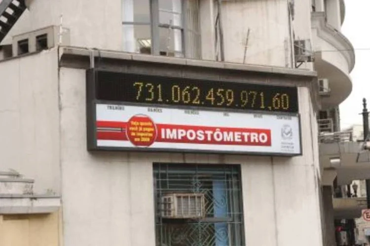 Impostômetro da Associação Comercial de SP (ACSP/Divulgação/Divulgação)