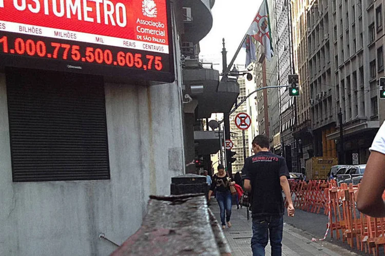 Impostômetro: "É imprescindível que não haja aumento de impostos" (Carlos Severo/Fotos Públicas/Fotos Públicas)