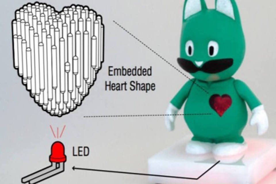 Disney testa impressoras 3D para gerar displays