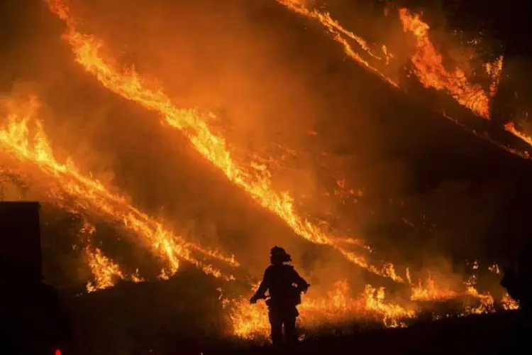Califórnia em chamas (REUTERS/Noah Berger)