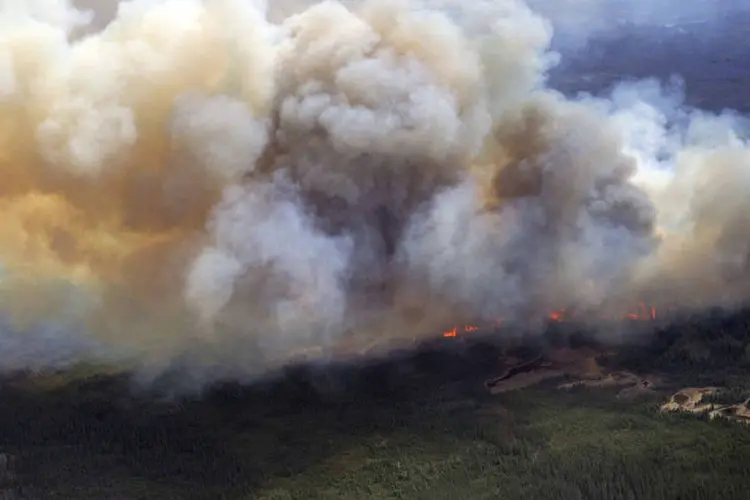 Incêndio:  (CF Operations / Reuters)