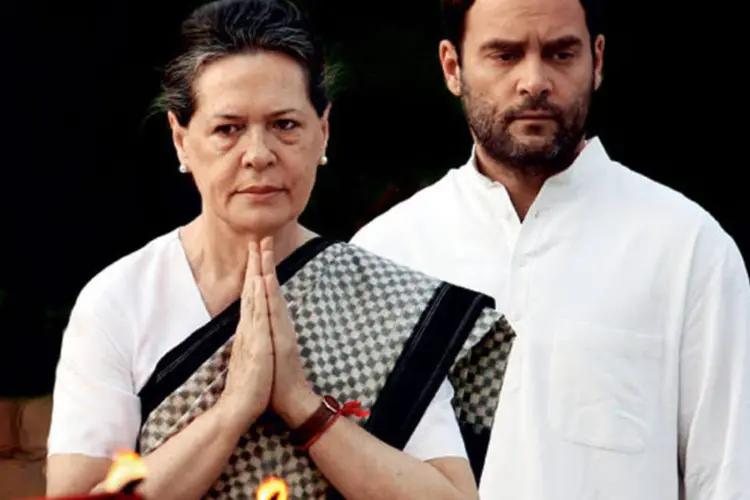 
	Rahul Gandhi: fam&iacute;lia estava em decl&iacute;nio muito antes das elei&ccedil;&otilde;es parlamentares
 (Ajay Aggarwal/Hindustan Times/Getty Images)