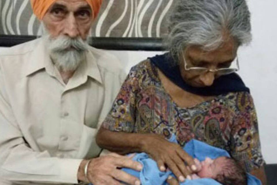 Indiana de 70 anos dá à luz o primeiro filho