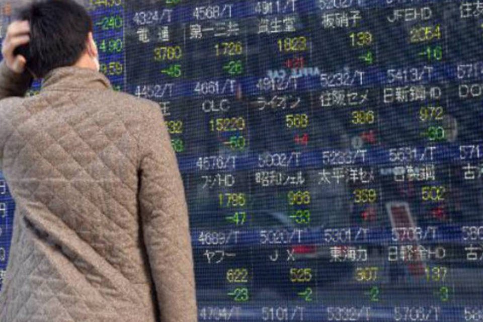 Bolsa de Tóquio cai após seis sessões em alta