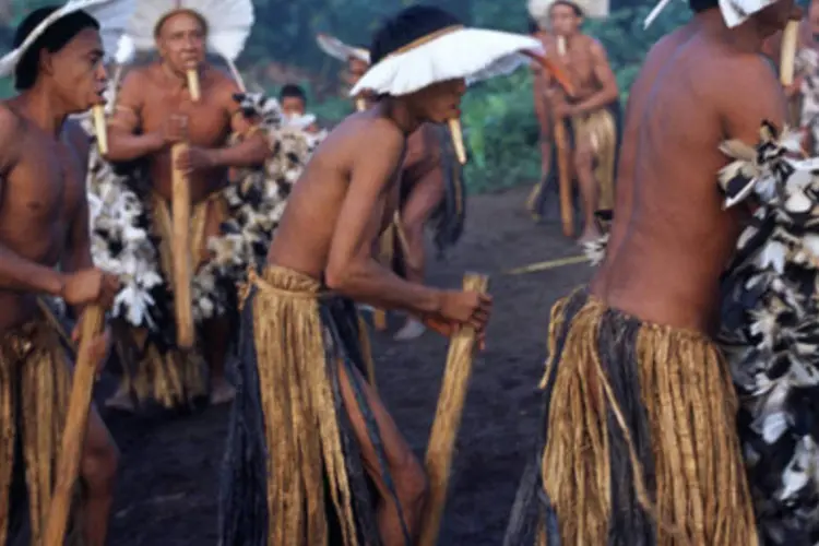 Índios da região do Xingu: nota que será enviada ao governo diz que implantação de Belo Monte signfiica a `morte do Xingu´ (Renata Ursaia)