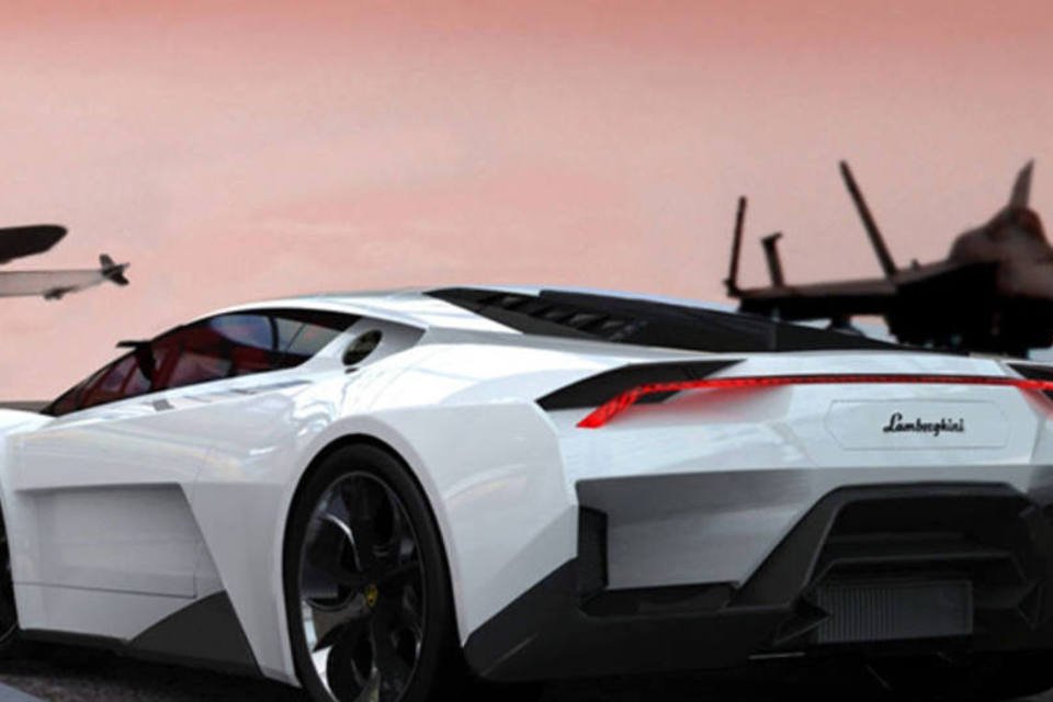 Indomable, um Lamborghini inspirado em um caça