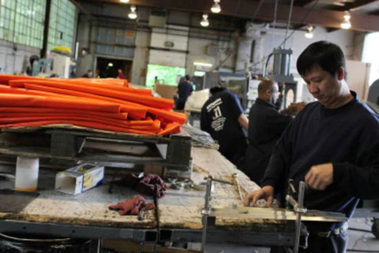 
	Ind&uacute;stria dos Estados Unidos: pedidos ca&iacute;ram 0,2% depois de darem um salto de 1,3% em outubro
 (Getty Images)