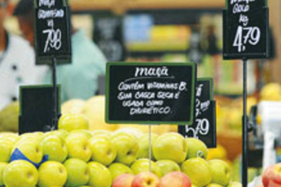 FGV: alimentos puxam inflação pelo IPC-S em SP