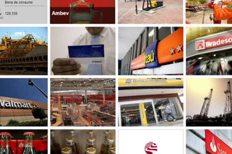 Infográfico: as 15 maiores empresas de capital aberto da América latina (Beatriz Blanco / EXAME.com)