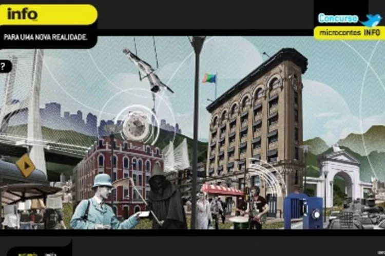 Layout do hotsite traz mais de 100 enigmas relacionados a elementos do mundo digital (.)