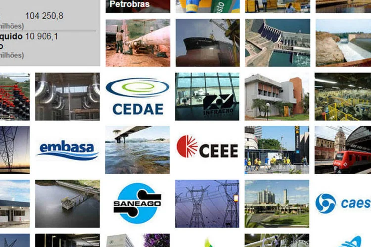 Infográfico - As 50 maiores estatais do Brasil em 2013 (Rodrigo)