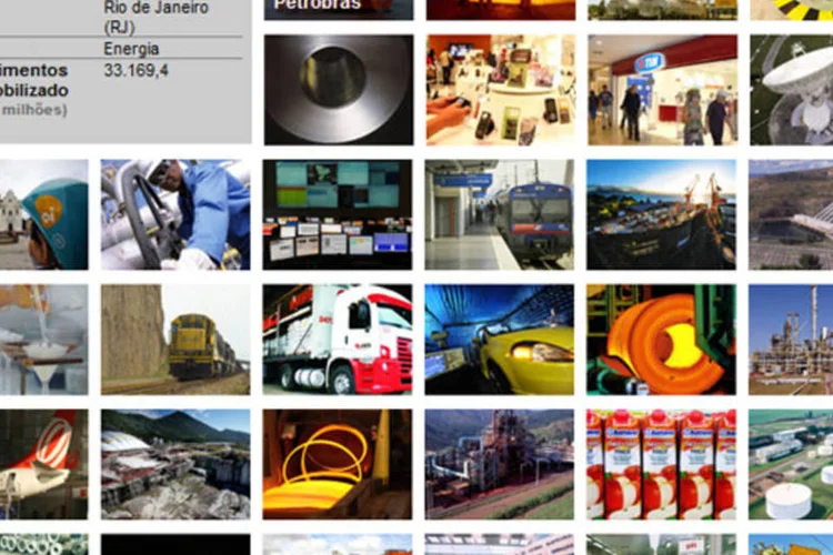 Infográfico: os 50 maiores investimentos em 2010